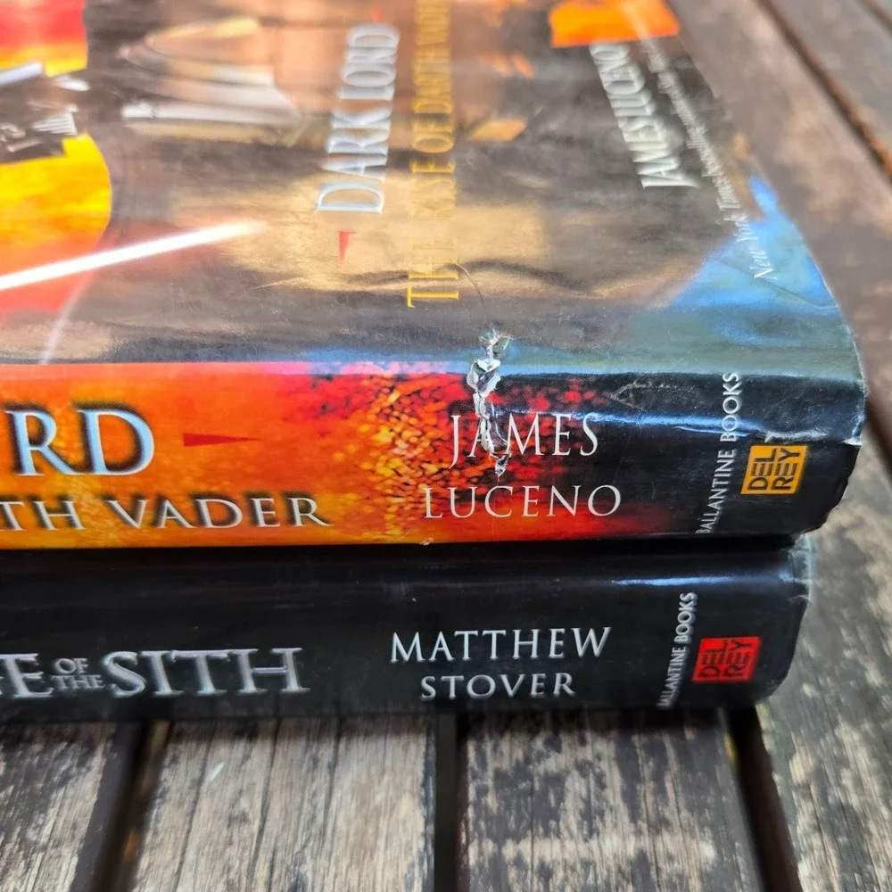 Star Wars Hardcover Books: Revenge of the Sith & Dark Lord Rise of Darth Vader
